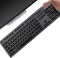 Keyboard Cover Skin for Dell KM636 KB216 KB216t KB216d KB216p Wired & Wireless by MUBUY