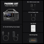 GRECELL Portable Power Station 300W, 230Wh LiFePO4 Battery, 1.5hrs Fast Charging - Image 8