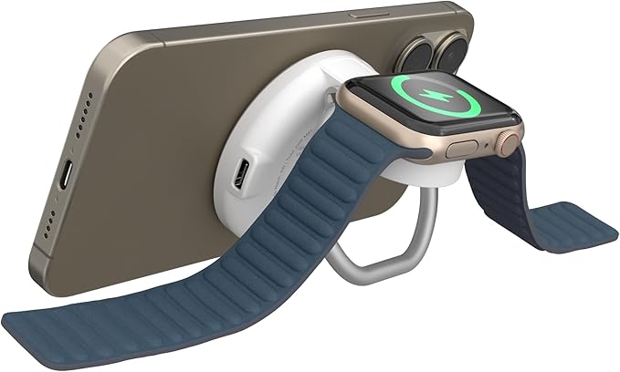 HyperJuice 2-in-1 Wireless Charger Qi2 Magnetic Stand — Fast Wireless Charger by HYPERProductsInc