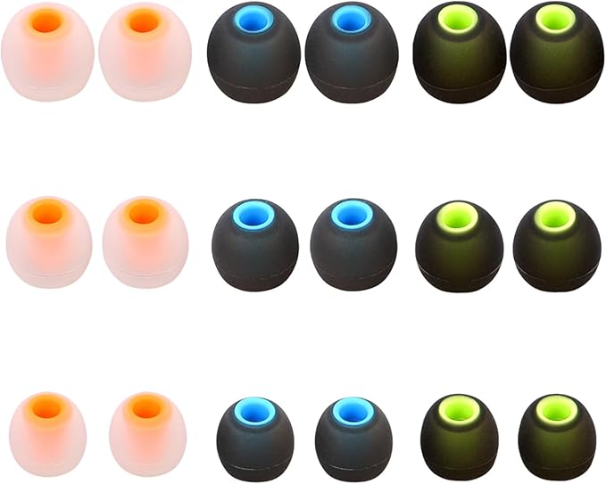 Silicone Replacement Earbud Tips Earbud Covers Ear Tips Fit by MMYQXI