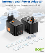 Acer 45W GaN Universal Travel Plug Adapter - Image 2