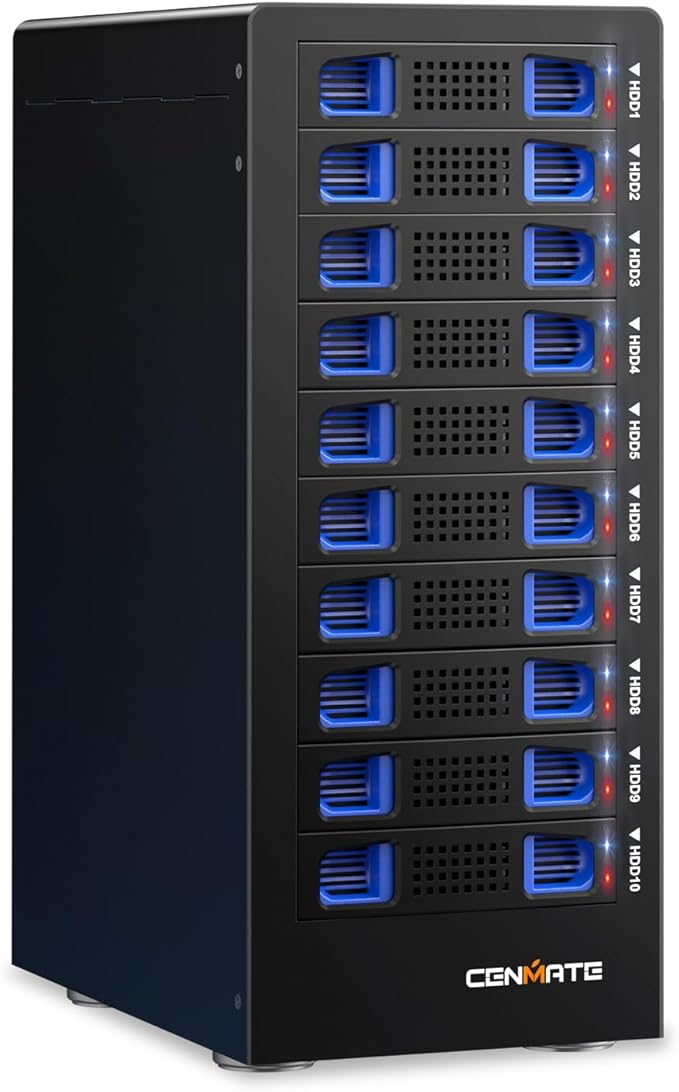 10 Bay Hard Drive Enclosure by Cenmate