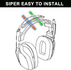 A50X A50 Gen 4 2PCS Headband and Microphone Foam- defean Replacement Cushions - Image 5