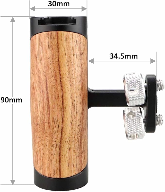 Side Handle Wooden Handgrip - Image 6