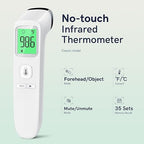 No-Touch Thermometer for Adults and Kids, Fast Accurate Digital Thermometer - Image 2