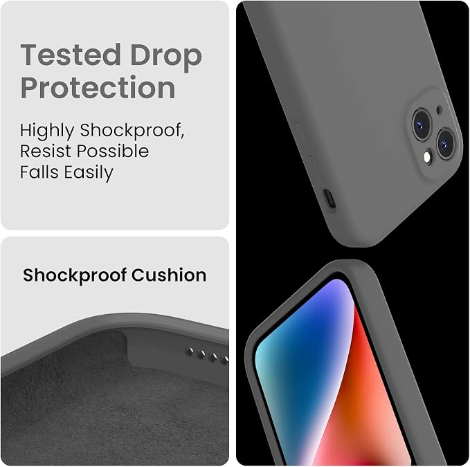 FireNova Designed for iPhone 13 Case, Silicone Upgraded Phone Case with - Image 4