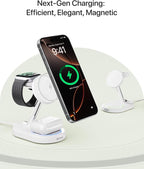 Intoval Fast Charging Station for Magsafe Apple Devices, Wireless Charger for - Image 2