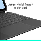 Logitech Combo Touch iPad Air 11 inch Case M2, iPad M3 & Air Keyboard Case - Image 4
