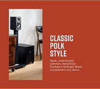 Polk Monitor XT10 Home Subwoofer, 100W Class D Amplification, Dolby Atmos - Image 5