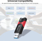 32GB USB 3.0 Flash Drive 10 Pack KOOTION Thumb Drive 3.0 Retractable 32G Zip - Image 8
