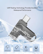 64GB USB C Flash Drive, Dual Drive USB 3.0 and Type C Thumb Drive Up to 110MB/s - Image 6