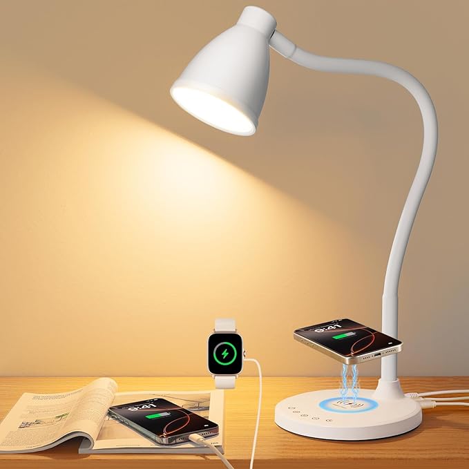 BOHON Desk Lamp for Home Office, LED Desk Light by BOHON
