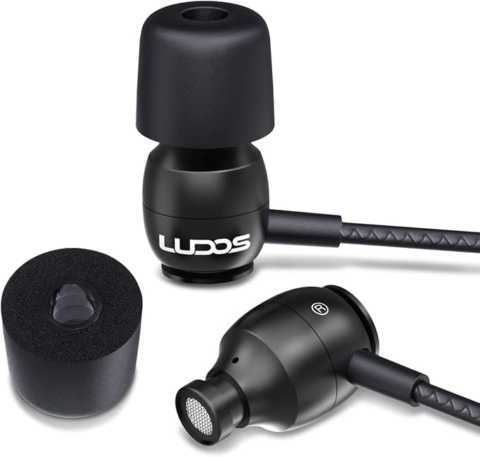 Ludos Clamor Wired Earbuds in-Ear Headphones, 5 Years Warranty, Earphones - Image 9