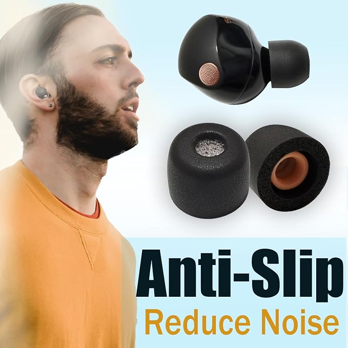 Memory Foam Earbuds Tips for Sony WF-1000XM5 Eartips for WF-1000XM5 WF-1000XM4 - Image 5