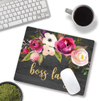 Mouse Pad, Cute Boss Lady Quote Mouse Pad - Image 4