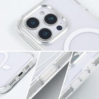 for iPhone 16 Pro Case with 62.99 inch Lanyard, Classic Clear&White Magnetic - Image 5