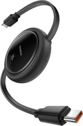 Baseus USB C to USB C Cable, 100W Retractable USB C 5A Fast Charging Cable by Baseus