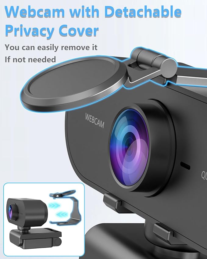 2K Webcam for PC Mac Laptop - Image 4