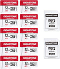 GIGASTONE Micro SD Card 32GB 10-Pack, Camera Plus, MicroSDHC Memory Card by Gigastone