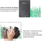 Green Forest Mouse Pad, Watercolor Trees Mouse Pad, Gaming Mouse Mat Square - Image 3