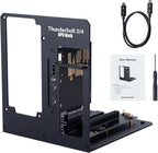 eGPU Enclosure Thunderbolt 3/4 USB4 40Gbps PD 85W Charging External GPU Dock by Unknown
