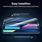 NEW'C 3 Pack Designed for iPhone 14, iPhone 13, iPhone 13 Pro Screen Protector - Image 3