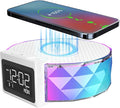 Alarm Clock with Fast Wireless Charging 15W, Digital Alarm Clock Night Lamp by YIDPU