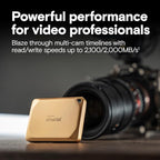 Crucial X10 Pro 2TB Portable SSD, 100MB/s Read, 2000MB/s Write, USB 3.2 USB-C - Image 2