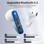 Wireless Earbuds, 40H Ultralight in-Ear Buds, IP7 Waterproof Earphones - Image 4