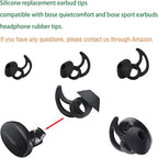 Earbud Replacement Tips Silicone Earbud Tips Ear Bud Covers Compatible - Image 4