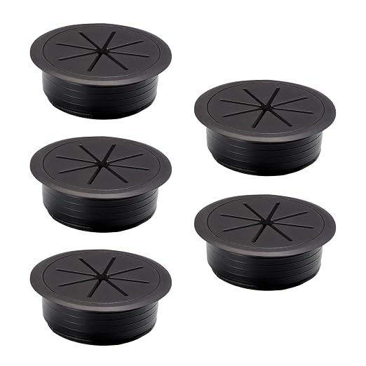 5 Pcs Desk Grommet 2-1/16" / 53 mm, Desk Hole Cover by EASYEAH