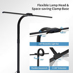 Full Spectrum LED Desk Lamp, Sun Lamp 15W Eye-Caring Table Light - Image 5