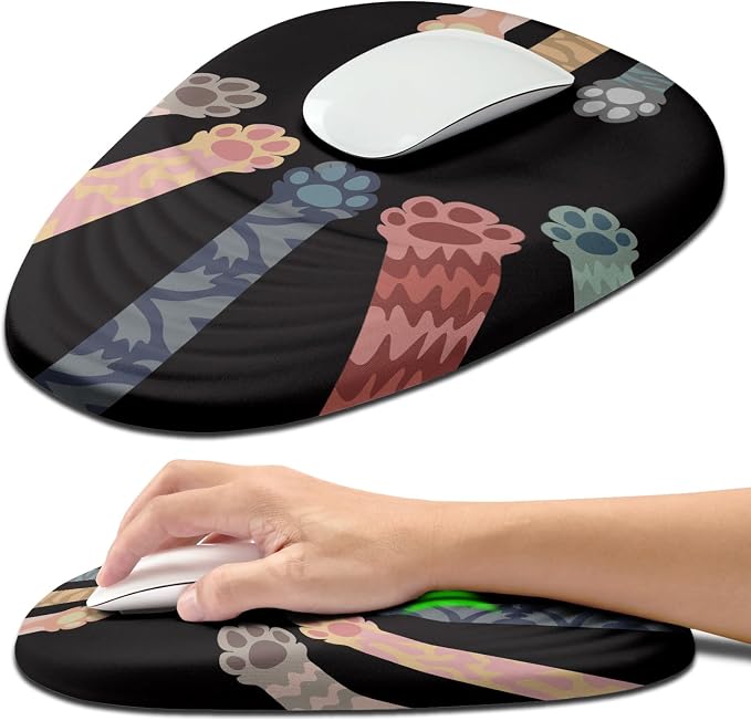 Hokafenle Ergonomic Mouse Pad Wrist Support by Hokafenle