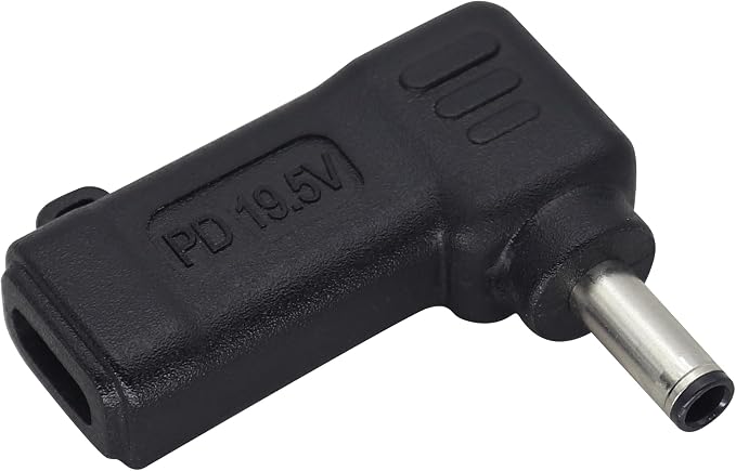 90W PD Power Charger Connector Adapter USB C to 4.5mm Laptop Charging Adapter by HCFeng