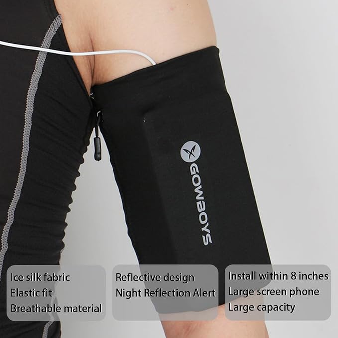 Running Phone Armband for Men Women, Universal Arm Bands for Phones Below 8 - Image 2