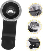 Portable Cell Phone Camera Lens Super Wide Angle Lens Macro Lens Fisheye Lens - Image 4
