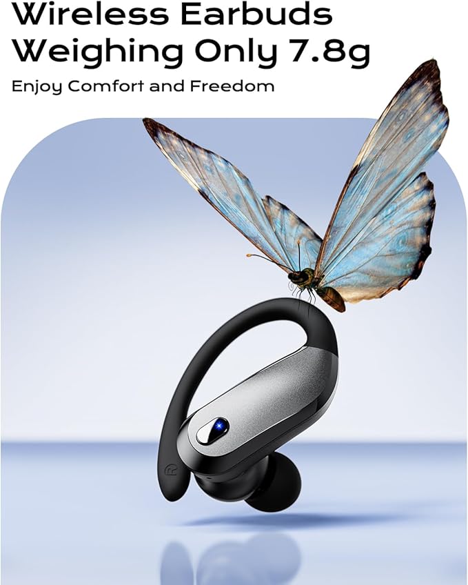 KTGEE Bluetooth Headphones 5.4 Sports Wireless Earbuds - Image 5