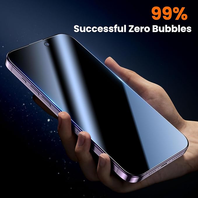 UniqueMe for iPhone 14 Pro Max Privacy Screen Protector - Image 8