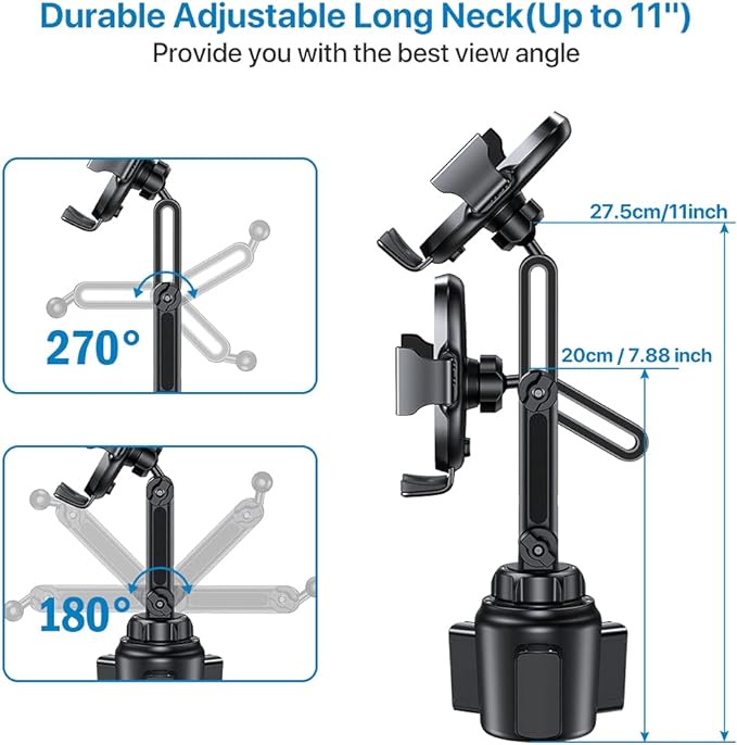 Miracase [Upgraded Version Cup Phone Holder - Image 4