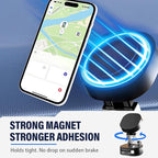 360° Adjustable Vacuum Magnetic Phone Holder, Foldable Magnetic Car Phone Holder - Image 3