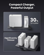 Portable USB Phone Charger Block, Retractable Wall Charger - Image 5