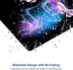 IMAYONDIA Glowing Night Pink Butterflies Mouse Mat - Image 5