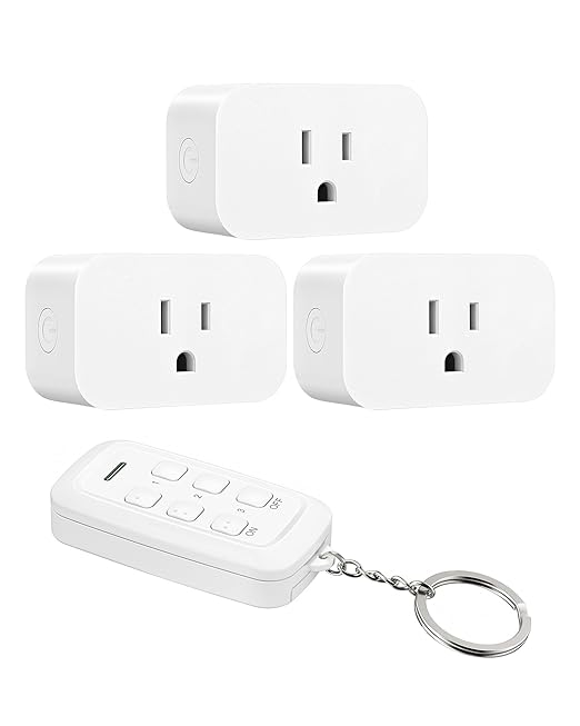 DEWENWILS Indoor Remote Control Outlet, Wireless Remote Outlets Switch by DEWENWILS