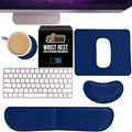 GORILLA GRIP Silky Gel Memory Foam Keyboard Wrist Rest and Mouse Pad by GorillaGrip