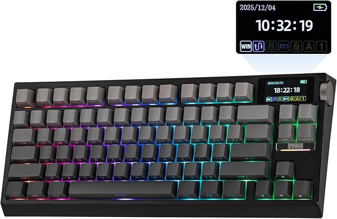 EPOMAKER G84 PRO Wireless Mechanical Keyboard, 75% Gaming Keyboard by EPOMAKER