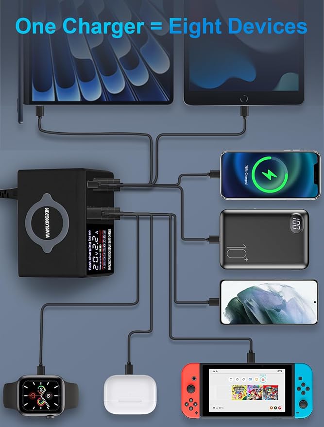 100W 8Port USB Charging Station - Image 5