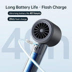 JISULIFE Portable Fan Pro1S 2025, 40Hrs Max Cooling Personal Handheld Fan - Image 4
