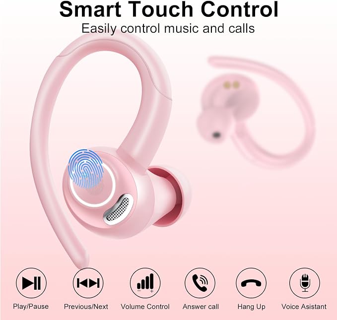 Wireless Earbuds Bluetooth 5.3 Headphones Sports, 48Hrs Playtime Bluetooth - Image 7