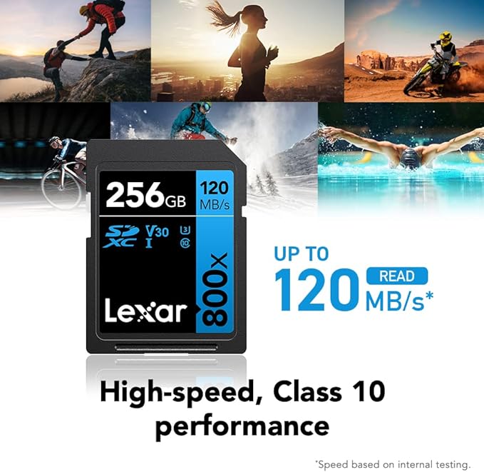 Lexar High-Performance 800x 128GB SDXC UHS-I Memory Card, Full-HD & 4K Video - Image 3