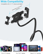 woleyi Gooseneck Tablet Holder for Bed, Flexible Long Arm Tablet Mount for Desk - Image 7